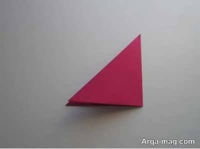 تا زدن مثلث کوچک 