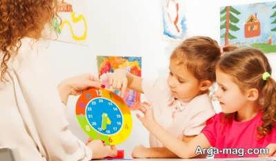 یاد دادن ساعت به کودکان