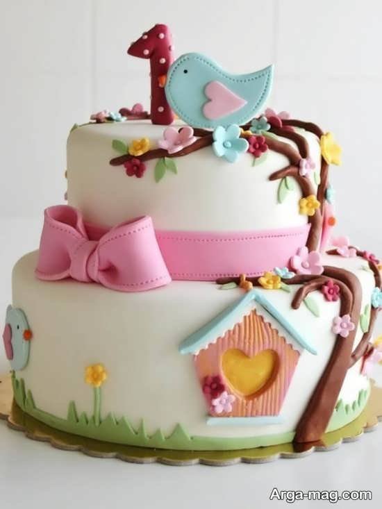 طراحی زیبای کیک
