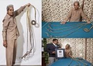 مرد هندی پس از 66 سال ناخن هایش را کوتاه کرد + عکس