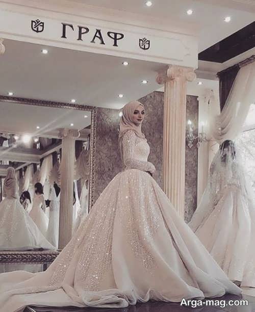 انواع پیراهن عروس ایرانی