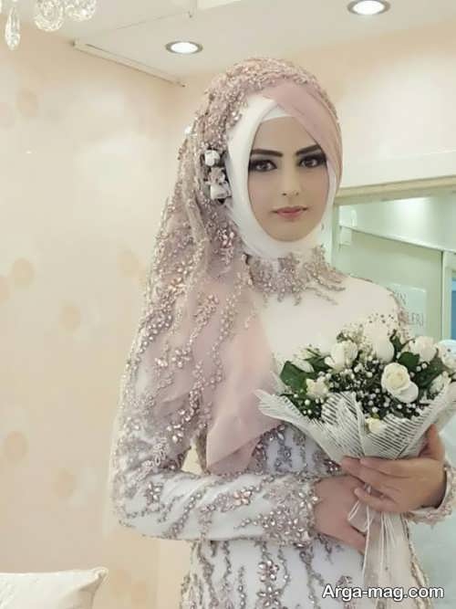مدل پیراهن عروس ایرانی جذاب