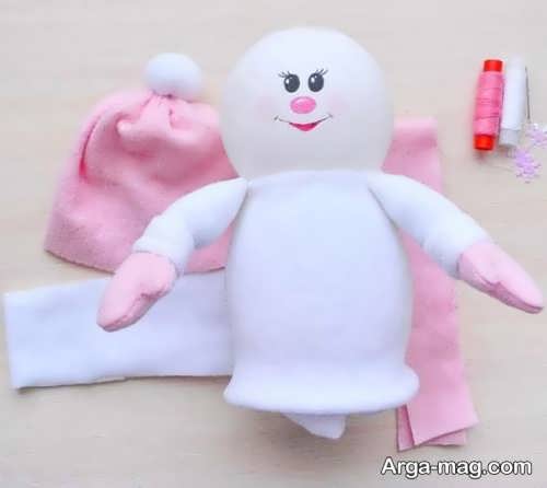 ساختن عروسک با کمک بطری نوشابه 