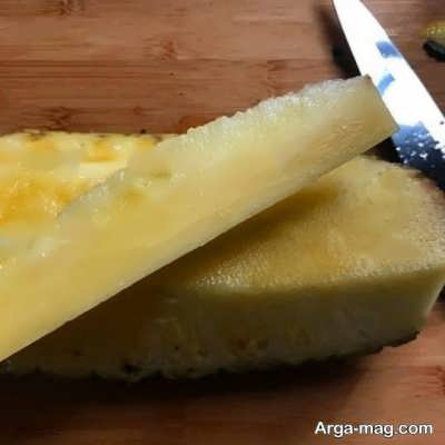 روش پوست کندن آناناس