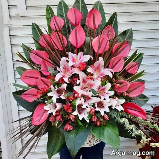 تزئین سبد گل با ایده های خاص