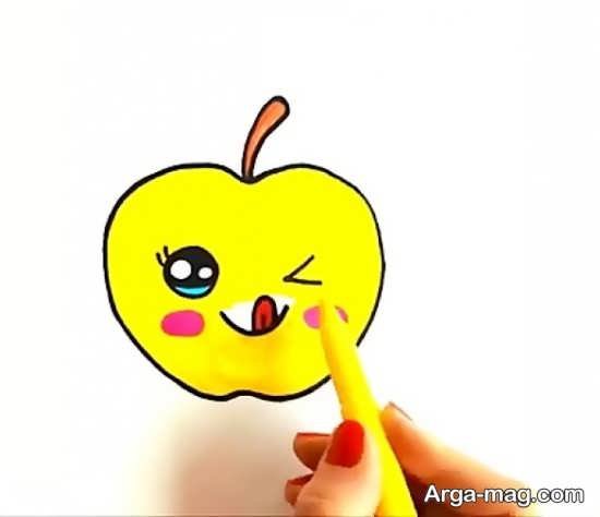 طراحی فانتزی سیب