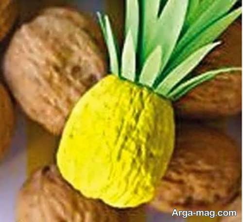 انواع خلاقیت با پوست گردو
