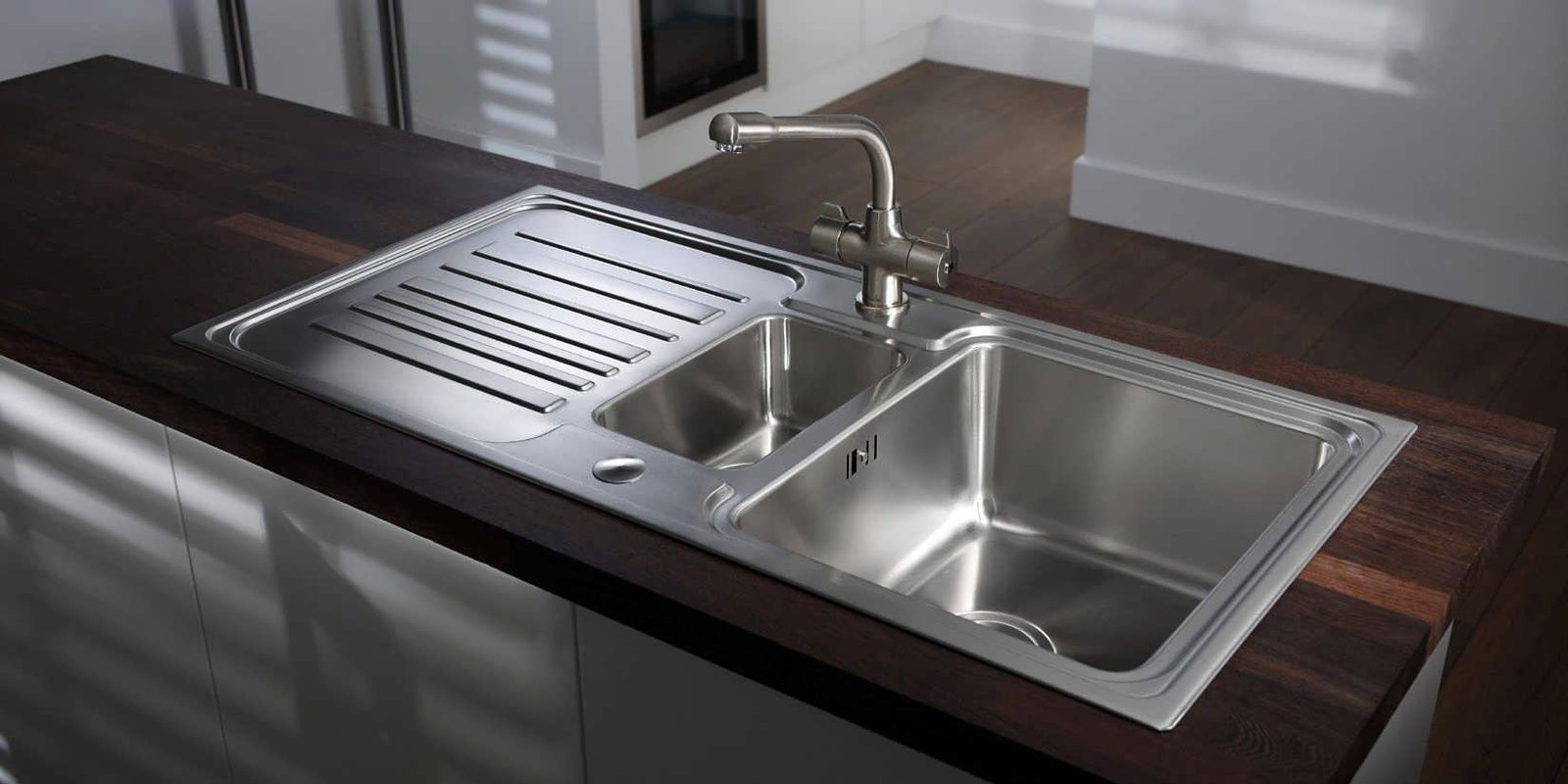 ۳۰ مدل سینک ظرفشویی مدرن مخصوص آشپزخانه های امروزی