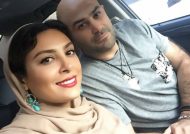 عکس دیدنی حدیثه تهرانی و همسرش