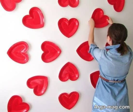 خلاقیت ساده برای روز عشق