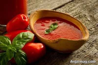 سس گوجه فرنگی چاق کننده