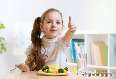 تزیینات غذا و افزایش میل به غذا در کودکان