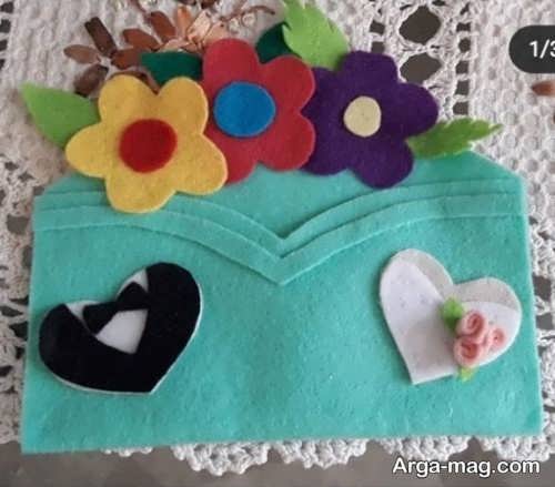 پاکت پول عروسی نمد