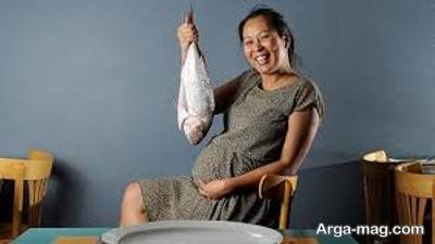 ماهی در زمان بارداری