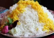 طرز تهیه برنج زعفرانی