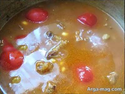 طرز تهیه خورش لوبیا سفید