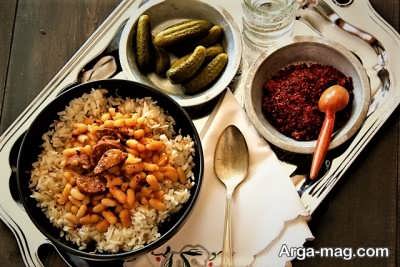 روش پخت خورش لوبیا سفید