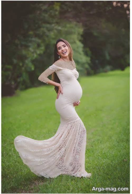 لباس مجلسی بارداری 