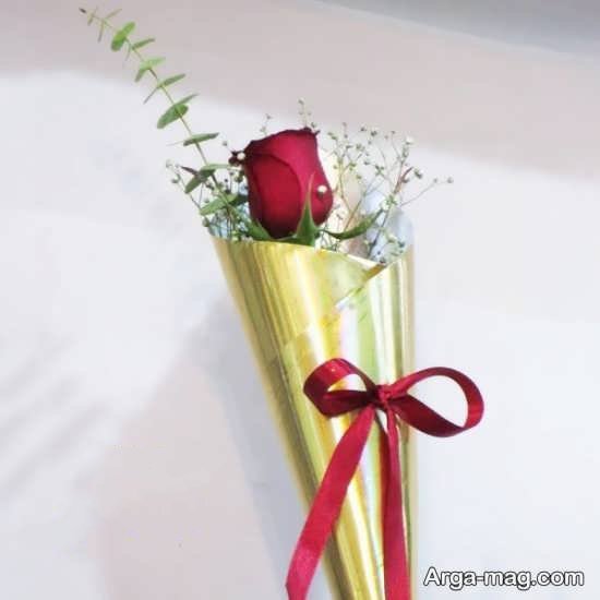 تزئین زیبای گل رز