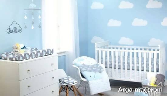 تصاویر دکور اتاق نوزاد پسرانه