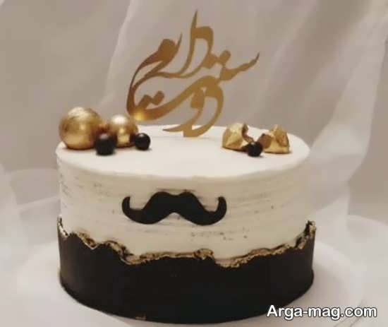 کیک تولد زیبای مردانه