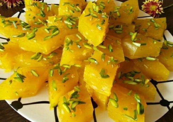 طرز تهیه حلوا مسقطی