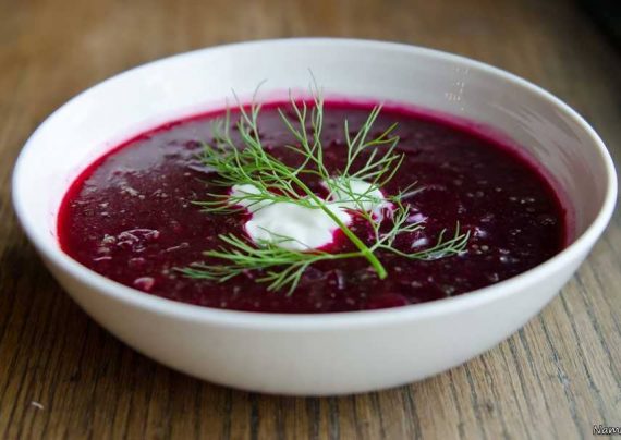 طرز تهیه سوپ چغندر