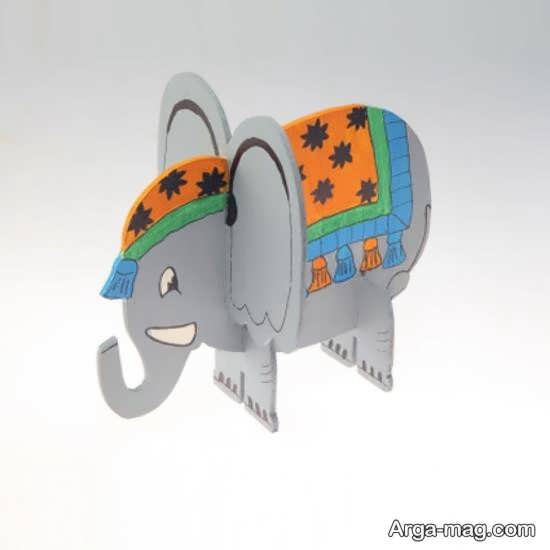 ایده ساخت کاردستی فیل