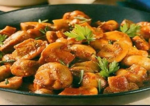 طرز تهیه قارچ و پیاز