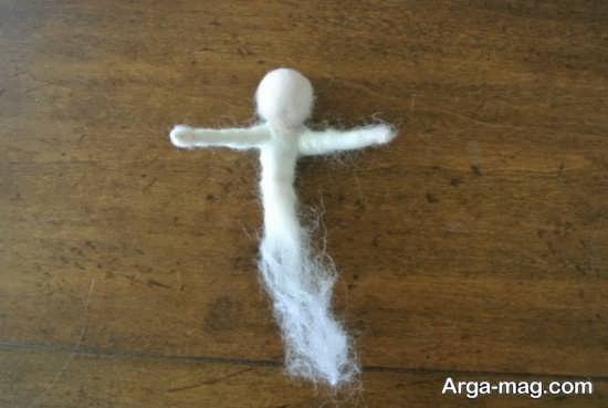 ساختن عروسک فرشته با ایده شیک