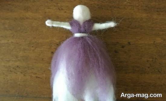 مدل ساختن عروسک فرشته