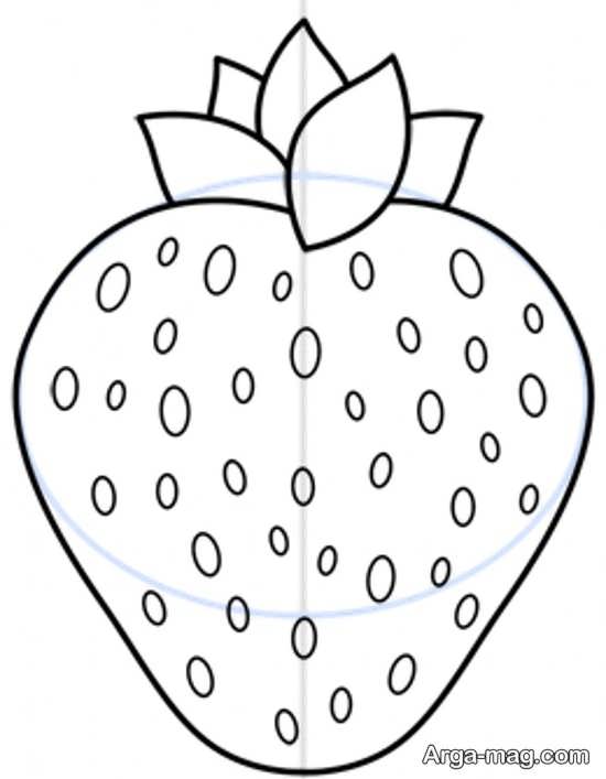 نقاشی ساده میوه ها