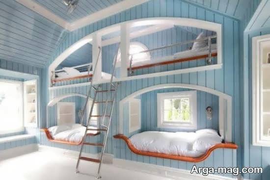 انواع تخت خواب های ایده آل و دوست داشتنی دو طبقه