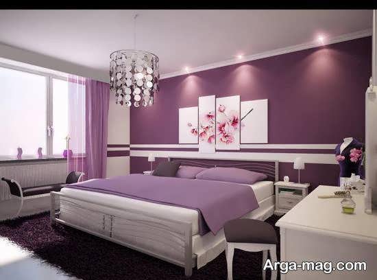 انواع دیزاین اتاق خواب جدید و جالب با رنگ های شاد و قشنگ