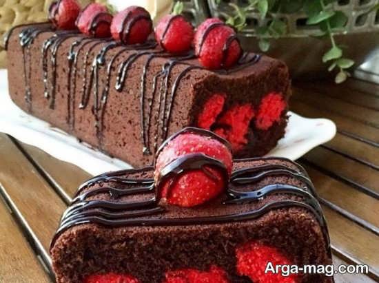 تزیین کیک با شکلات روشی زیبا 