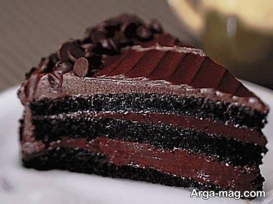 تزیین جذاب کیک با شکلات