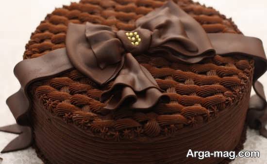 دیزاینبی نظیرو خاص کیک با شکلات