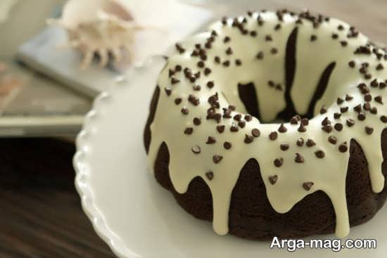 دیزاین شیک کیک با شکلات