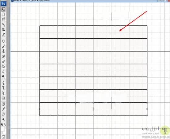 انواع طراحی و کشیدن جدول در فتوشاپ