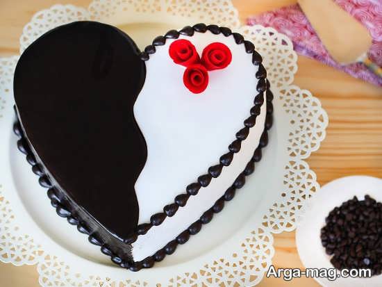 تزیین کیک قلبی با روشی بی نظیر
