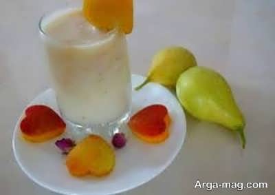 طرز تهیه اسموتی گلابی خوشمزه