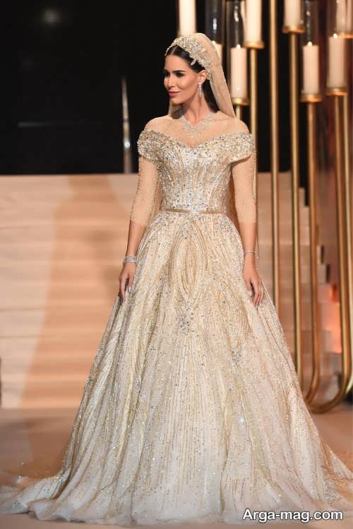 مدل لباس عروس لبنانی 