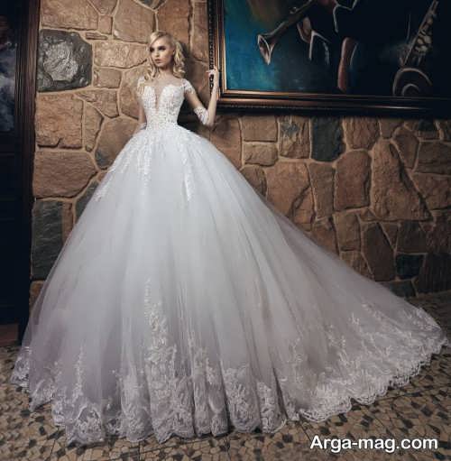 مدل لباس عروس لبنانی شیک 