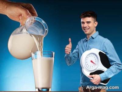 چگونه شیر باعث لاغری می شود