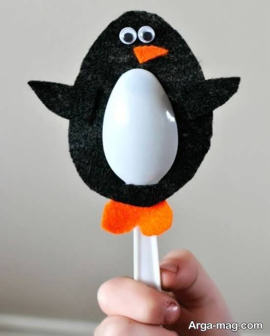 کاردستی خواستنی پنگوئن