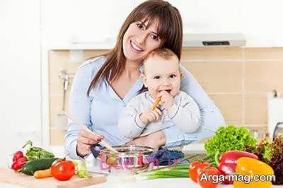 تناسب اندام بعد زایمان با رژیم غذایی مناسب