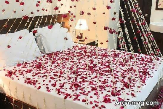 تزئین تخت خواب عروس