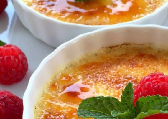 طرز تهیه کرم بروله خوش طعم و خوشمزه