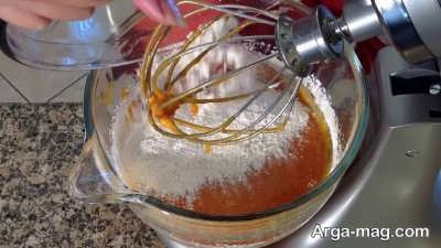طرز تهیه کیک خرمالو
