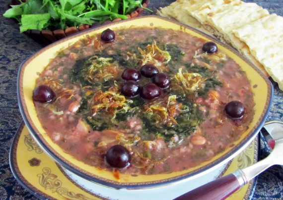 طرز تهیه آش میوه